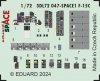 Eduard 3DL72047 F-15C SPACE FINE MOLDS 1/72